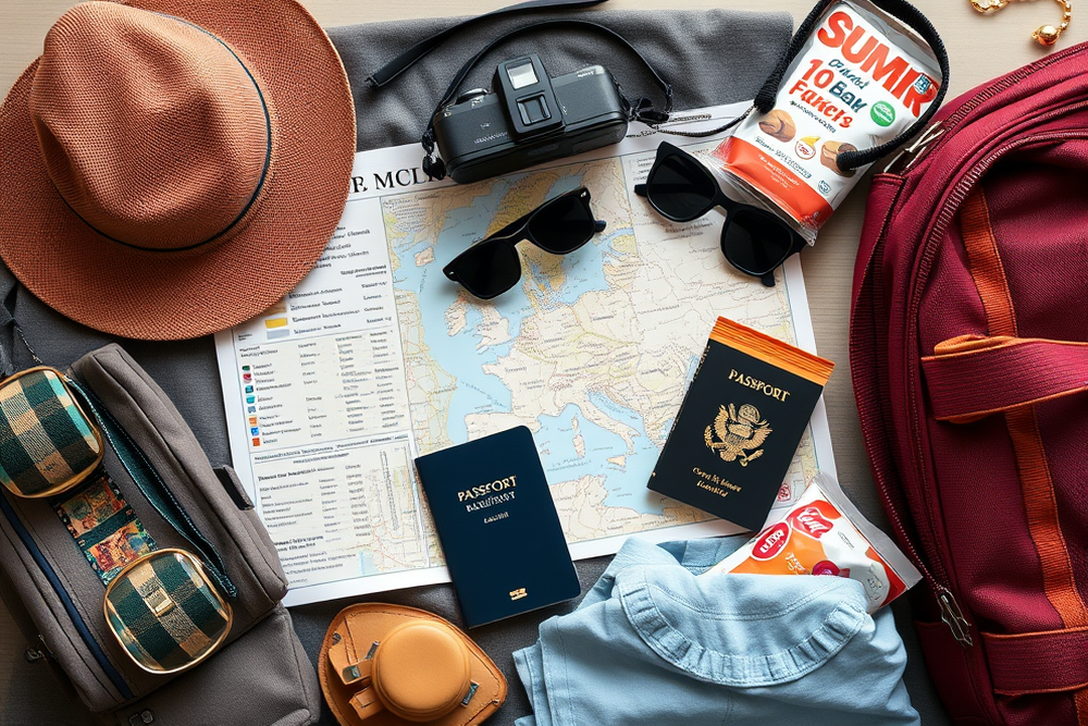 family road trip packing list — Family Road Trip Packing List (the finished result)