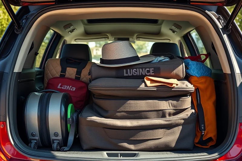 modern packing car for road trip — Modern Packing Car For Road Trip (step by step)