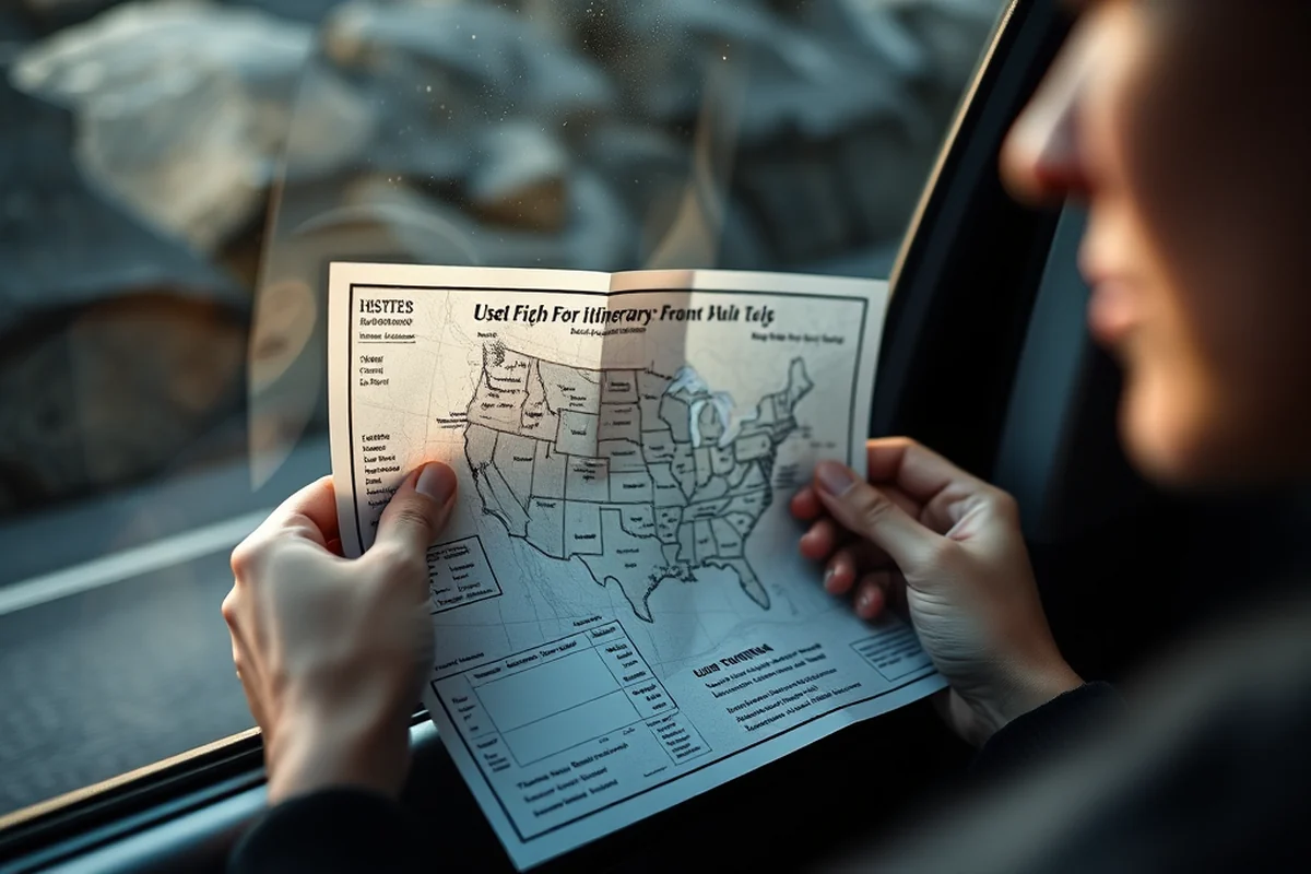 usa family road-trip itineraries food printable — Usa Family Road-trip Itineraries Food Printable (step by step)