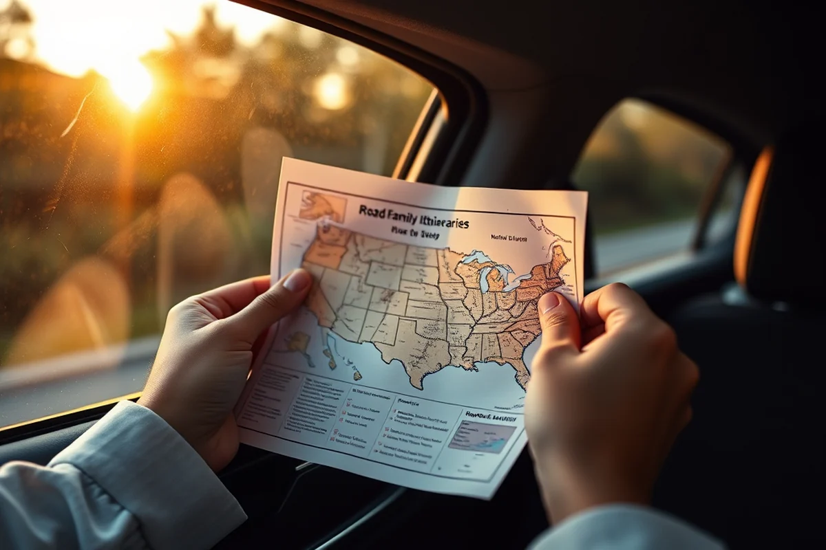 easy usa family road-trip itineraries with — Easy Usa Family Road-trip Itineraries With (step by step)
