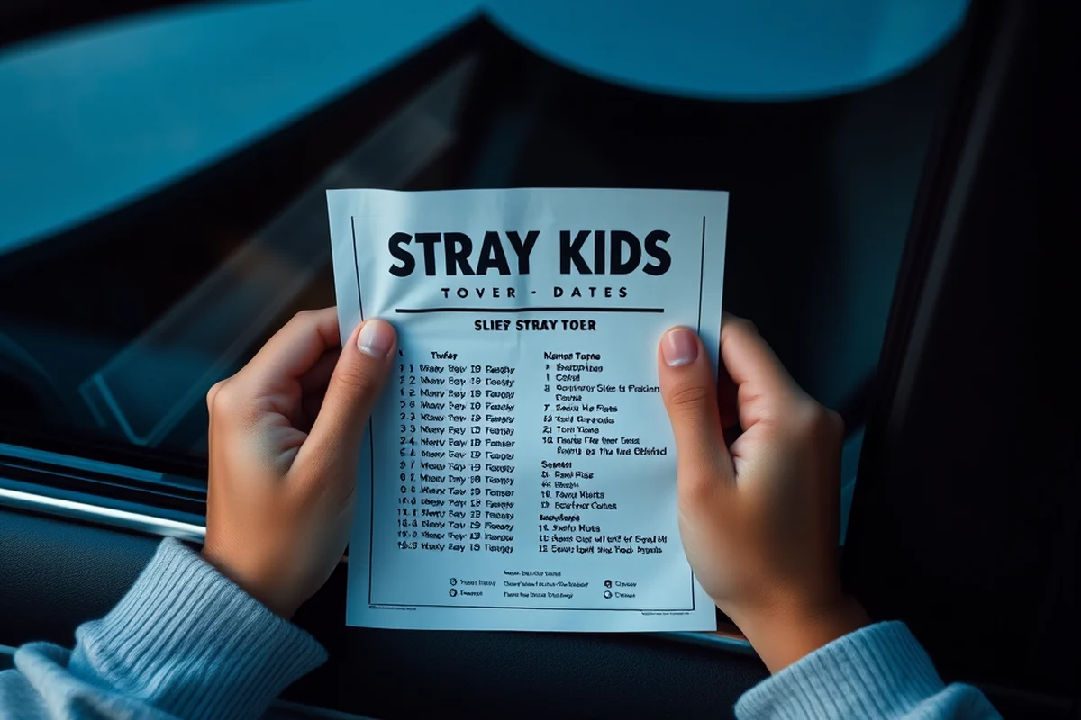 stray kids tour dates — Stray Kids Tour Dates (step by step)