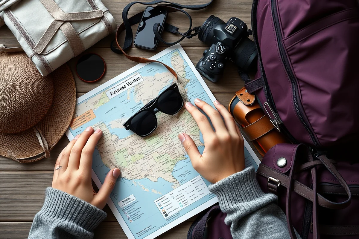 usa family road-trip itineraries with guide — Usa Family Road-trip Itineraries With Guide (the finished result)